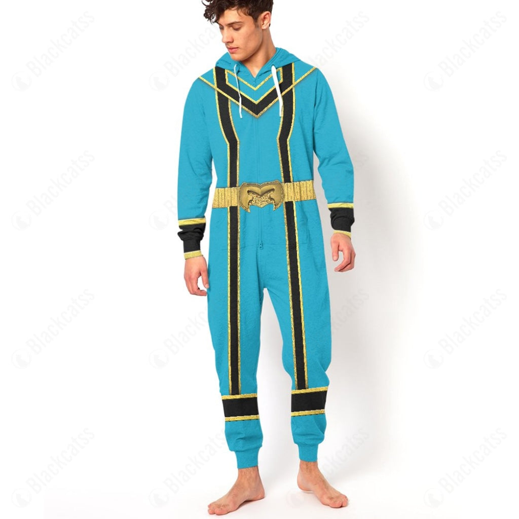 Blue Power Ranger Mystic Force Custom Jumpsuit