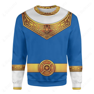 Blue Power Rangers Zeo Custom Sweatshirt