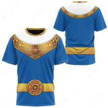 Load image into Gallery viewer, Blue Power Rangers Zeo Custom T-Shirt
