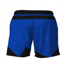 Load image into Gallery viewer, Blue Star Trek Custom Beach Shorts
