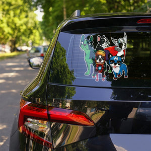 Boston Terrier Custom Car Sticker