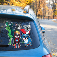 Load image into Gallery viewer, Boston Terrier Custom Car Sticker
