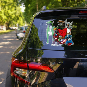 Boxer Custom Car Sticker