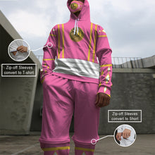 Load image into Gallery viewer, Mighty Morphin Ninjetti Pink Crane Ranger Custom Convertible Set
