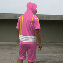 Load image into Gallery viewer, Mighty Morphin Ninjetti Pink Crane Ranger Custom Convertible Set
