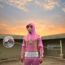 Load image into Gallery viewer, Mighty Morphin Ninjetti Pink Crane Ranger Custom Convertible Set
