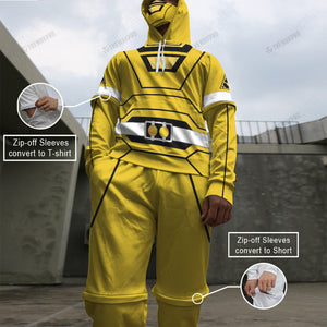 Power Rangers Yellow Custom Convertible Set