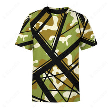 Load image into Gallery viewer, Camo Frankenstrat Strings Custom T-Shirt

