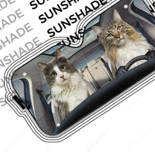 Load image into Gallery viewer, Cats Car Auto Sunshade
