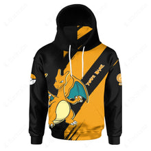 Load image into Gallery viewer, Anime Pkm Charizard Evolve 2 Custom Snood Hoodie Bo1703228
