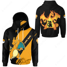 Load image into Gallery viewer, Anime Pkm Charizard Evolve 2 Custom Snood Hoodie Bo1703228
