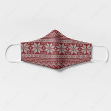 Load image into Gallery viewer, Christmas Snowflake Pattern Face Mask
