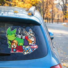 Load image into Gallery viewer, Corgi Custom Car Sticker
