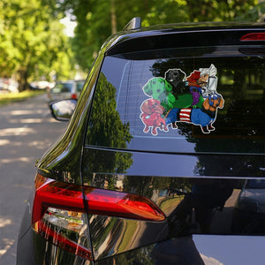 Dachshund Custom Car Sticker