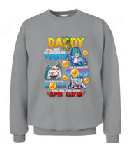 Load image into Gallery viewer, Daddy You Are As Badass As Vegeta Graphic Apparel
