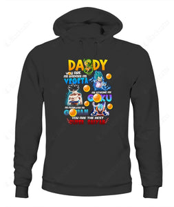 Daddy You Are As Badass As Vegeta Graphic Apparel