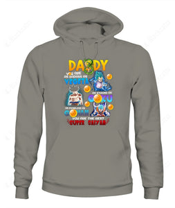 Daddy You Are As Badass As Vegeta Graphic Apparel