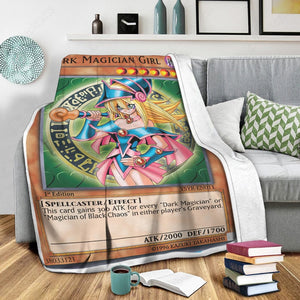 Dark Magician Girl Custom Soft Blanket