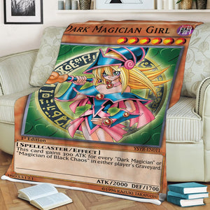 Dark Magician Girl Custom Soft Blanket