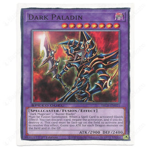 Dark Paladin Card Custom Soft Blanket