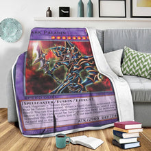 Load image into Gallery viewer, Dark Paladin Card Custom Soft Blanket
