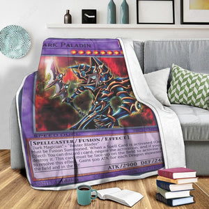 Dark Paladin Card Custom Soft Blanket