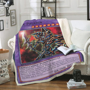 Dark Paladin Card Custom Soft Blanket