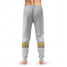 Load image into Gallery viewer, Dino Charge Power Rangers Silver Ranger Custom Sweatpants
