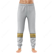 Load image into Gallery viewer, Dino Charge Power Rangers Silver Ranger Custom Sweatpants
