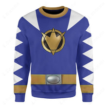 Load image into Gallery viewer, Dino Thunder Blue Power Rangers Custom Sweatshirt
