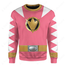 Load image into Gallery viewer, Dino Thunder Pink Power Rangers Custom Sweatshirt
