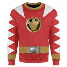 Load image into Gallery viewer, Dino Thunder Red Power Rangers Custom Sweatshirt
