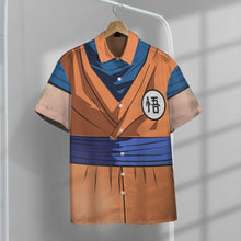 Load image into Gallery viewer, Dragon Ball Kakalot Custom Hawaii Button Shirt
