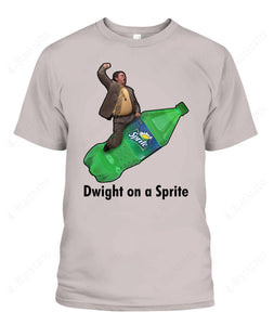 Dwight On A Sprite Custom Graphic Apparel