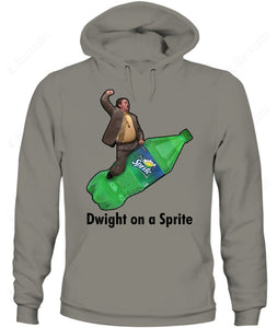 Dwight On A Sprite Custom Graphic Apparel