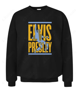 Elvis Presley Custom Graphic Apparel - Unisex Crewneck Sweatshirt