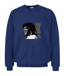 Elvis Presley Custom Graphic Apparel - Unisex Crewneck Sweatshirt