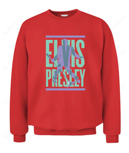 Elvis Presley Custom Graphic Apparel - Unisex Crewneck Sweatshirt