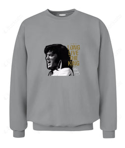 Elvis Presley Custom Graphic Apparel - Unisex Crewneck Sweatshirt