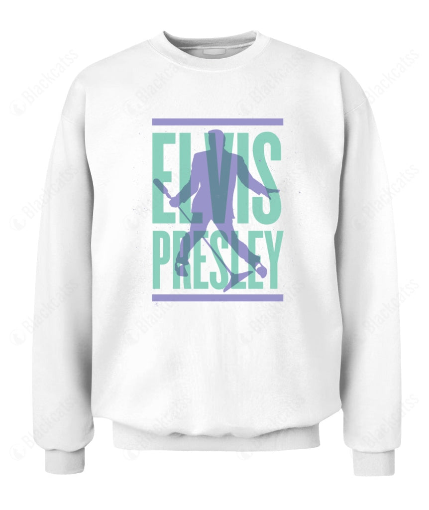 Elvis Presley Custom Graphic Apparel - Unisex Crewneck Sweatshirt