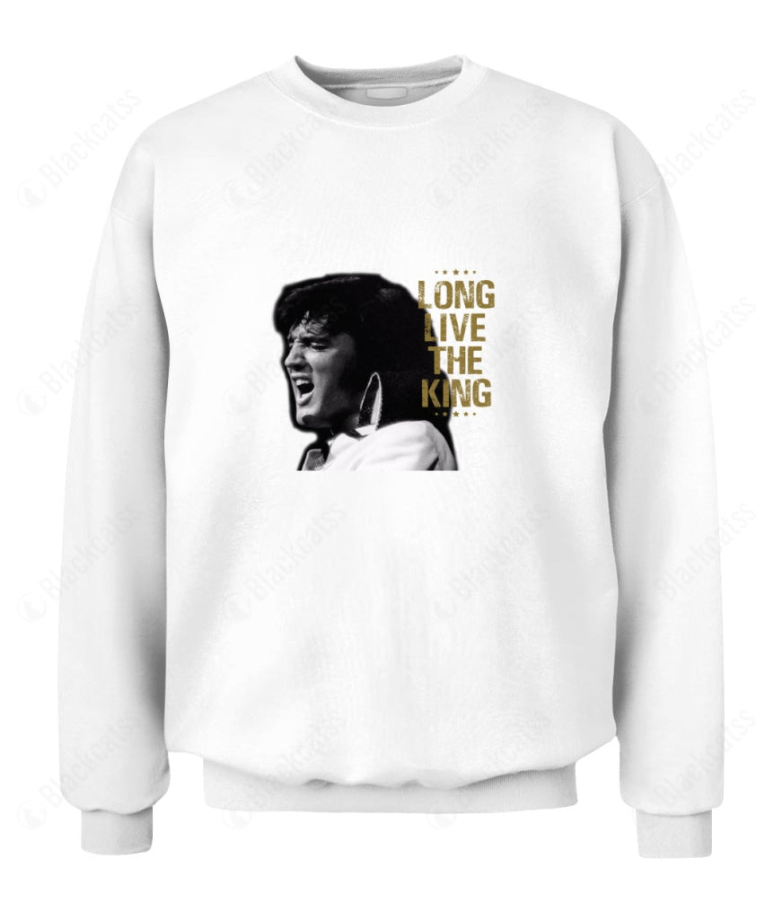 Elvis Presley Custom Graphic Apparel - Unisex Crewneck Sweatshirt