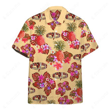 Load image into Gallery viewer, EVH Tropical Frankenstrat Custom Hawaii Button Shirt
