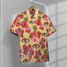 Load image into Gallery viewer, EVH Tropical Frankenstrat Custom Hawaii Button Shirt
