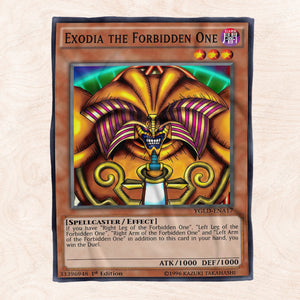 Exodia The Forbidden One Custom Soft Blanket