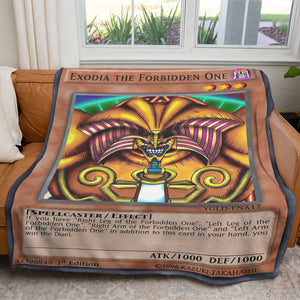 Exodia The Forbidden One Custom Soft Blanket