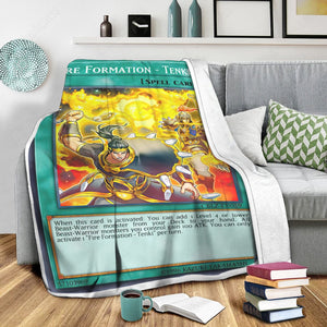 Fire Formation Tenki Custom Soft Blanket