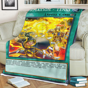 Fire Formation Tenki Custom Soft Blanket