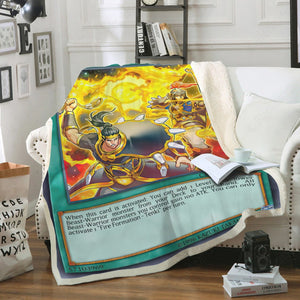 Fire Formation Tenki Custom Soft Blanket