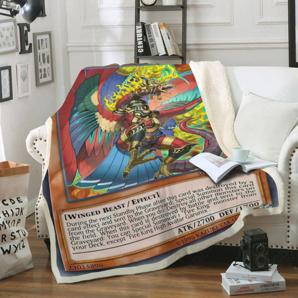 Fire King High Avatar Garunix Custom Soft Blanket