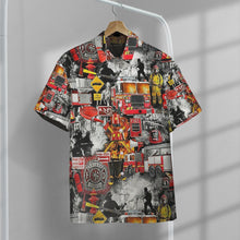 Load image into Gallery viewer, Firefighter Button Shirt
